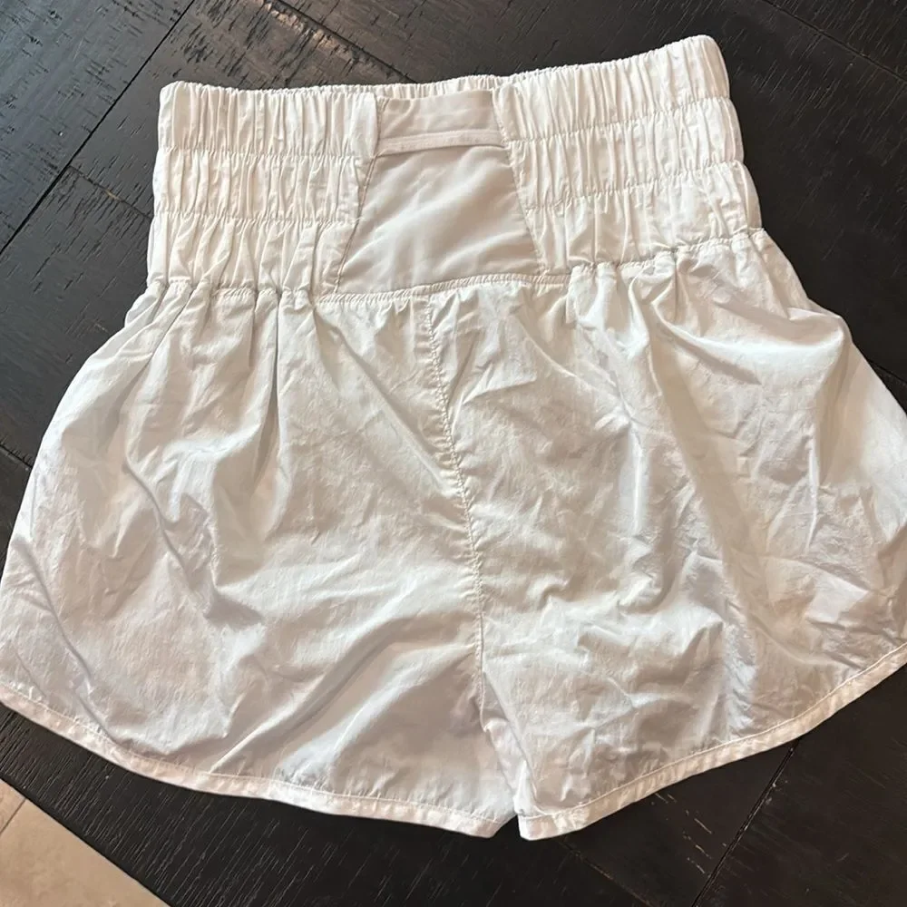 Free People Moving The Way Home Shorts Size Medium White​